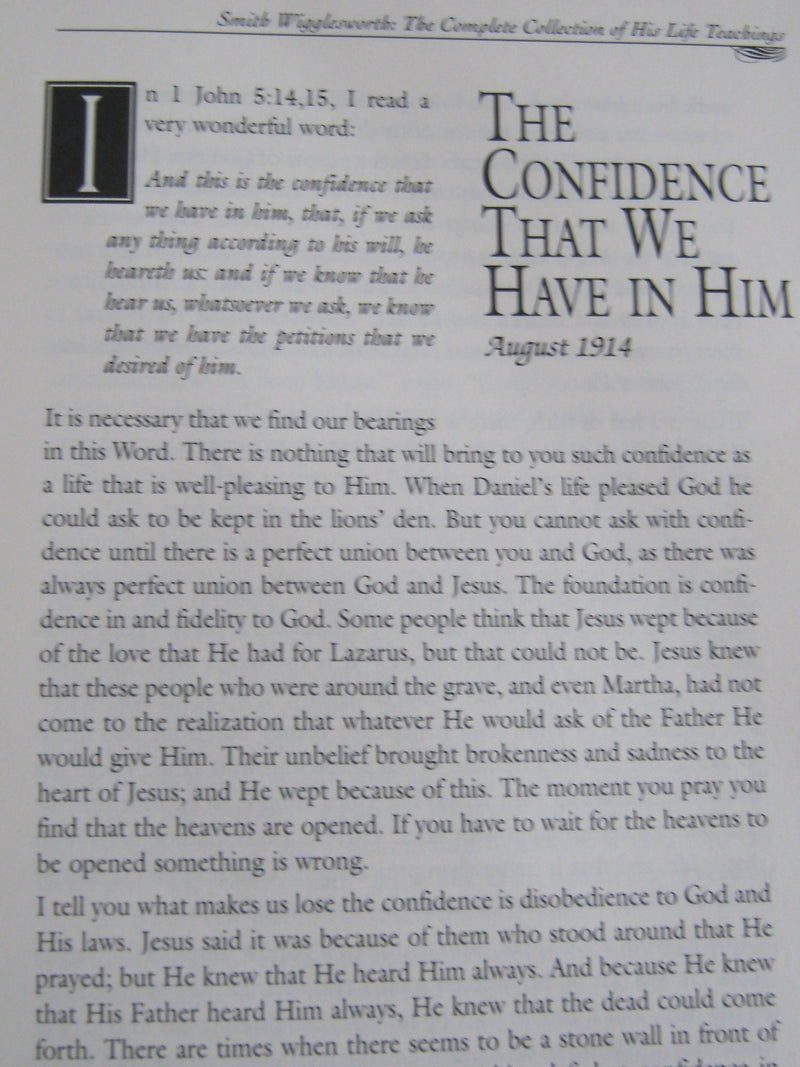 Smith Wigglesworth: The Complete Collection of His Life Teachings,Used