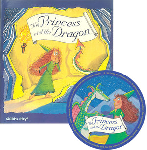 The Princess and the Dragon  SC w/CD,Used