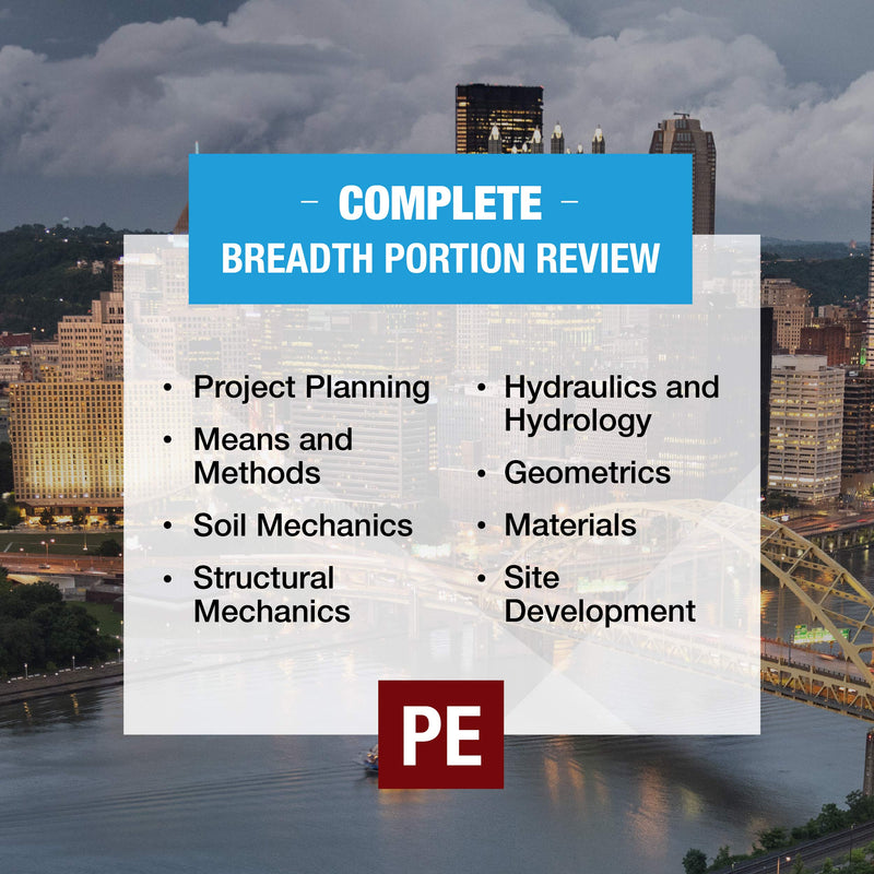 PPI PE Civil Reference Manual, 16th Edition, A Comprehensive Civil Engineering Review Book,New