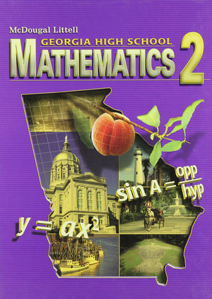 McDougal Littlel Mathematics 2 Georgia: Student Edition Mathematics 2 2008,Used