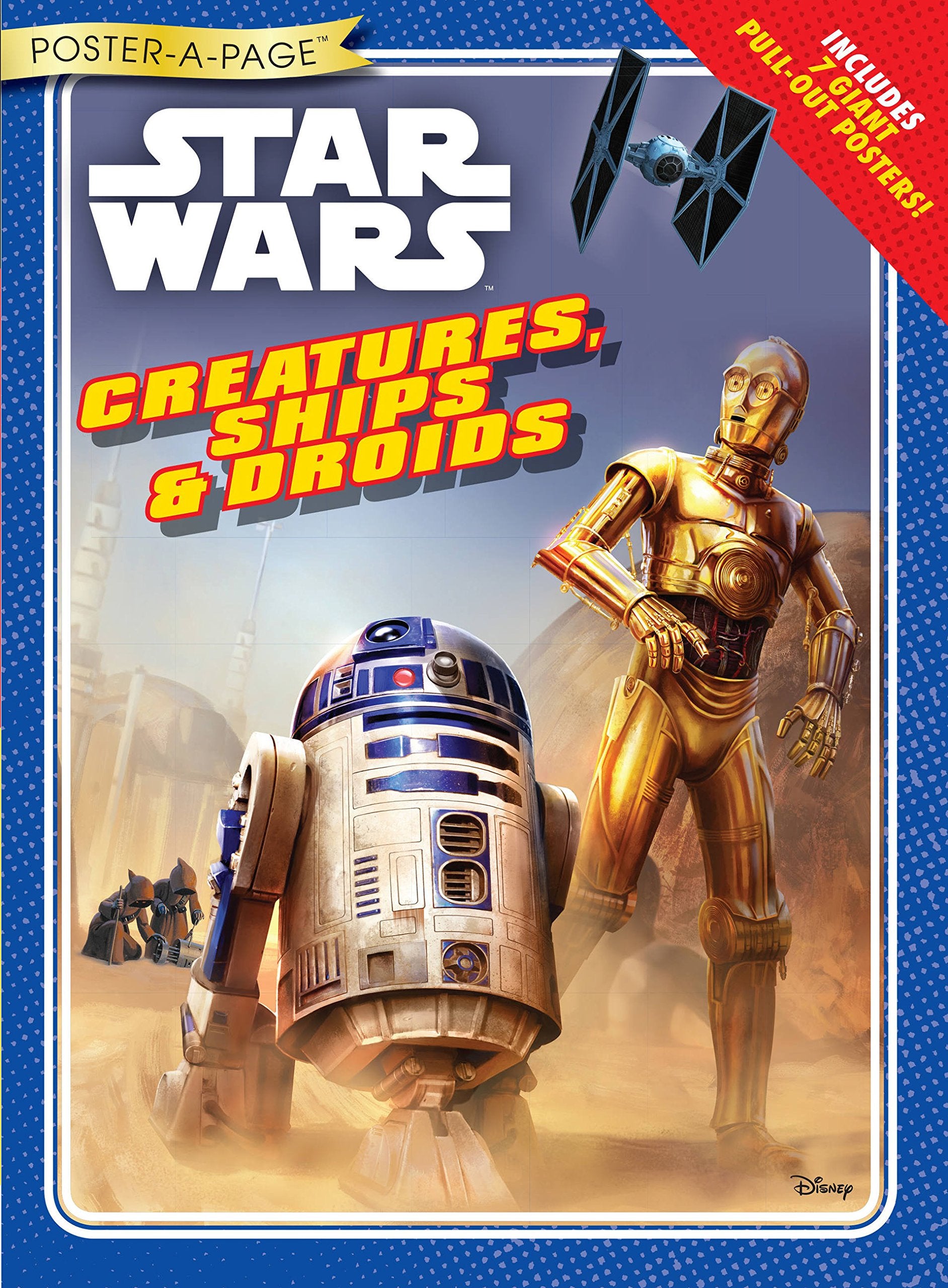 Star Wars Creatures, Ships & Droids PosterAPage (Star Wars: Posterapage),Used