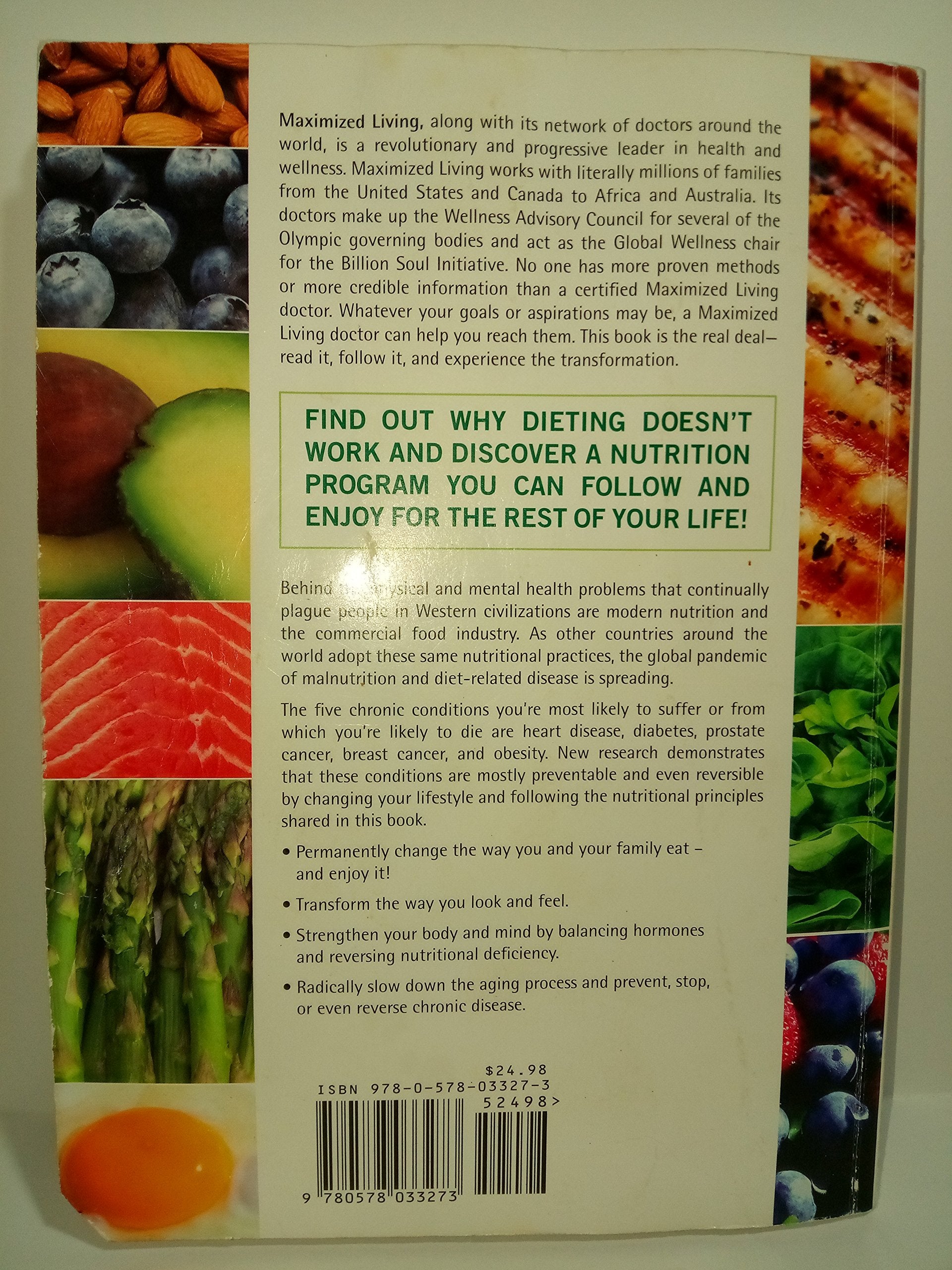 Maximized Living Nutrition Plans,Used