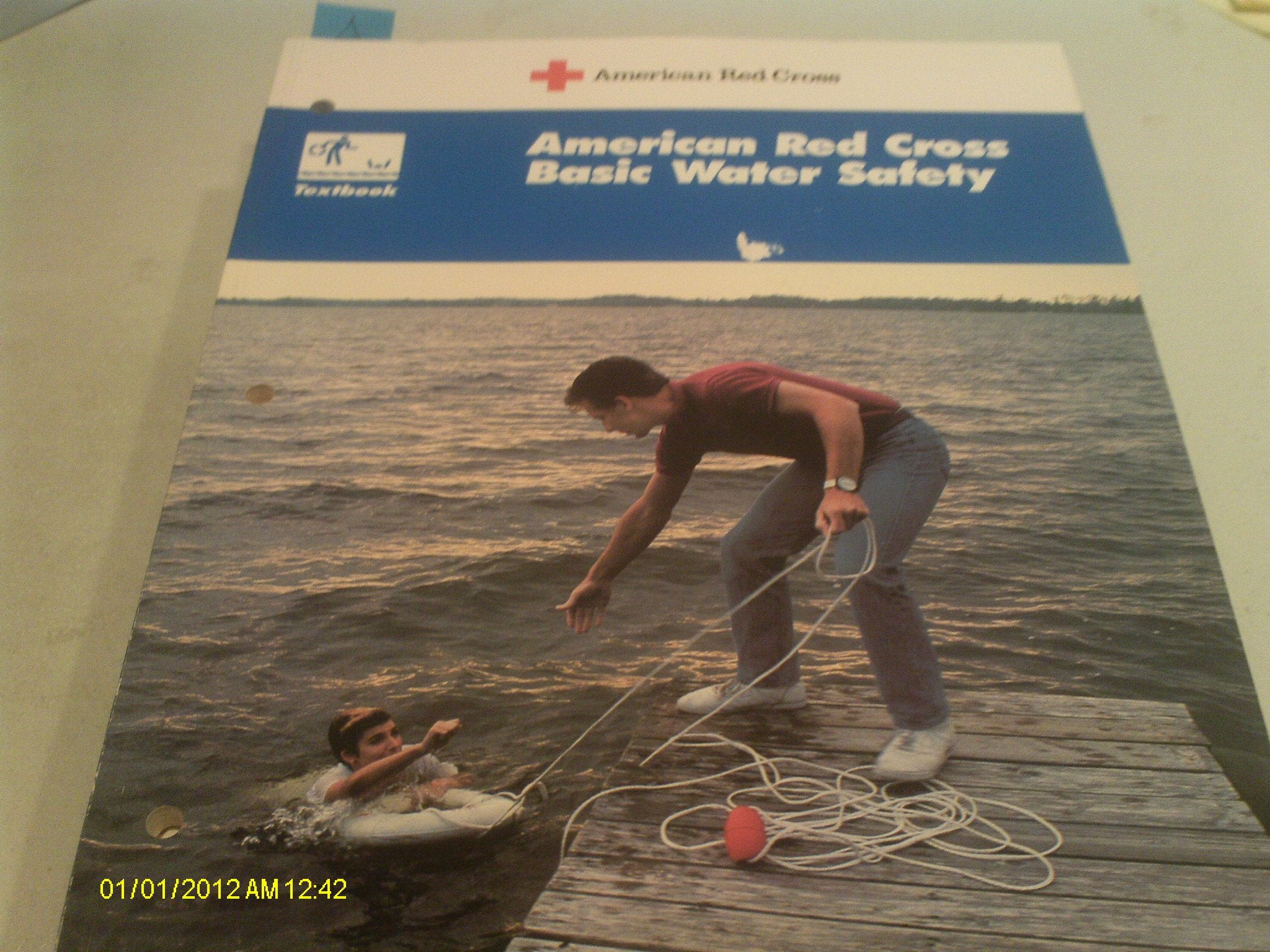 American Red Cross Basic Water Safety Textbook,Used
