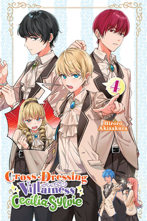 Crossdressing Villainess Cecilia Sylvie, Vol. 4 (Light Novel) (Crossdressing Villainess Cecilia Sylvie, 4),Used