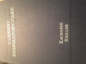 Current Respiratory Care, 1988 (Current Therapy Series),Used