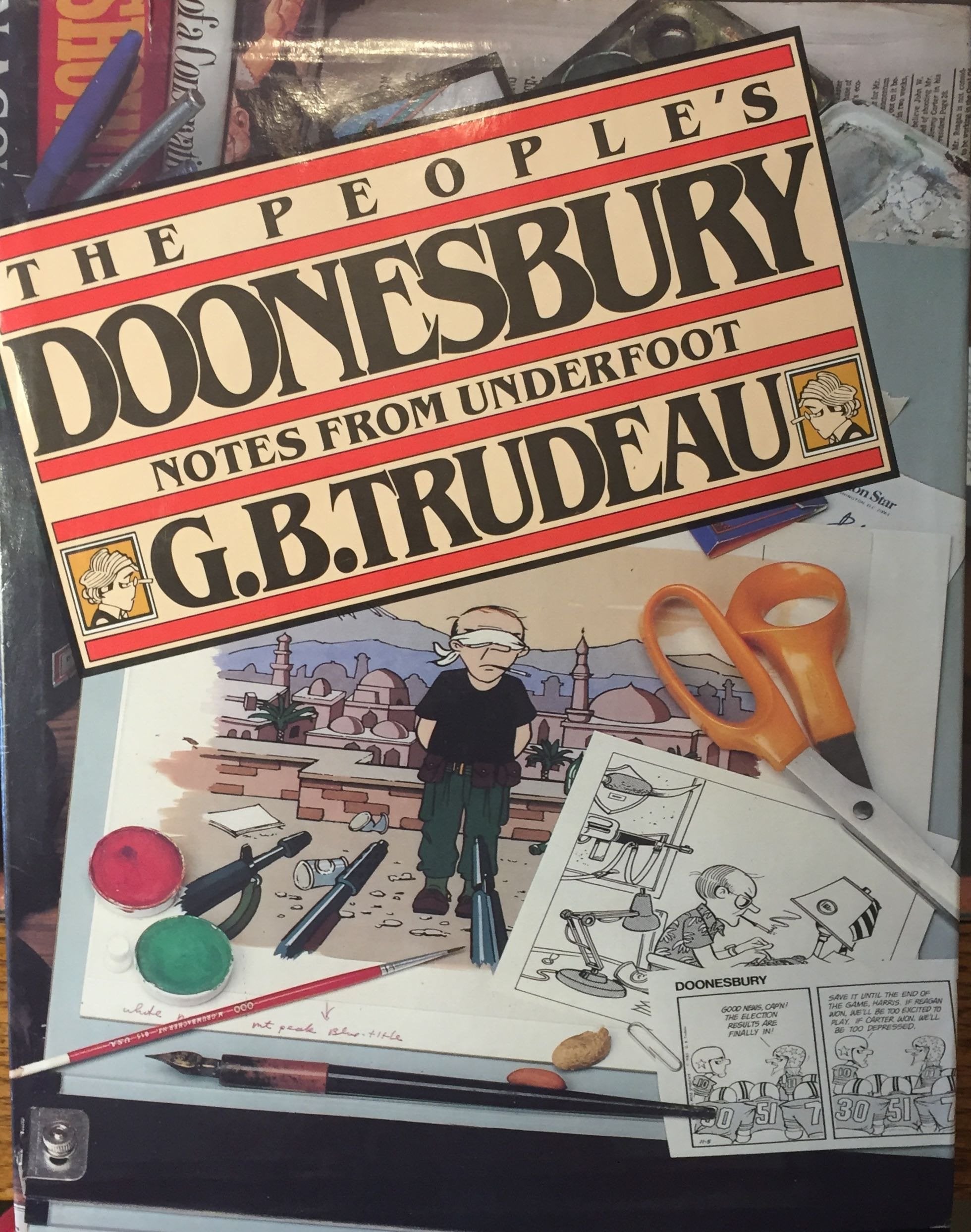 The People's Doonesbury: Notes from Underfoot,Used