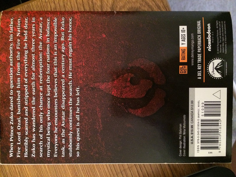 The Last Airbender: Prequel: Zuko's Story,Used