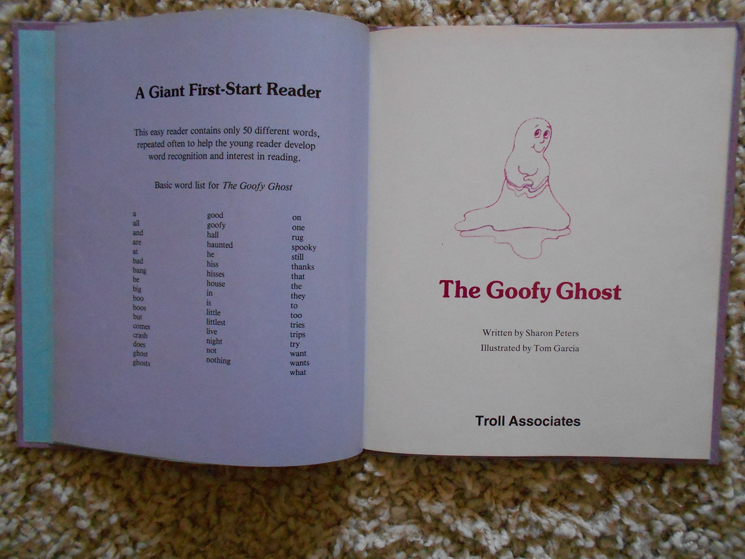 The Goofy Ghost (Giant FirstStart Reader),Used