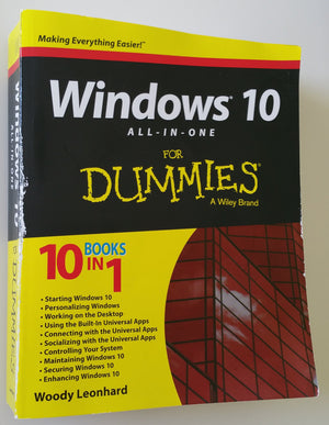 Windows 10 AllinOne For Dummies,Used