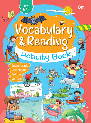 Activity Book : Vocabulary And Reading Activity Book- Colourful Activities For Kids