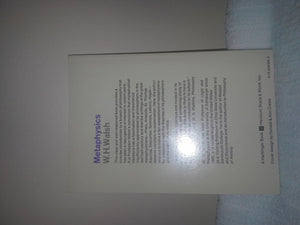 Metaphysics (Harbinger Book),Used