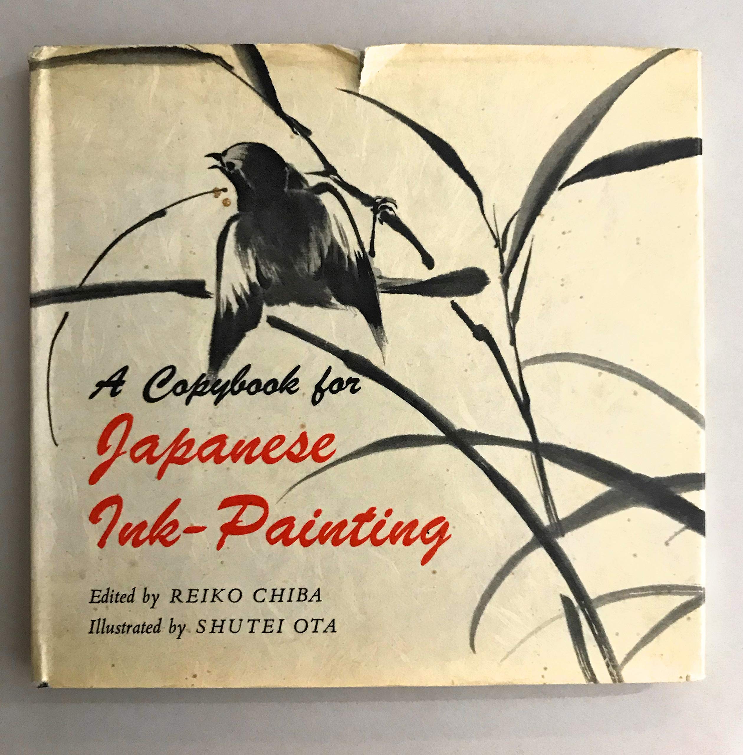Copybook for Japanese Ink Painting,Used