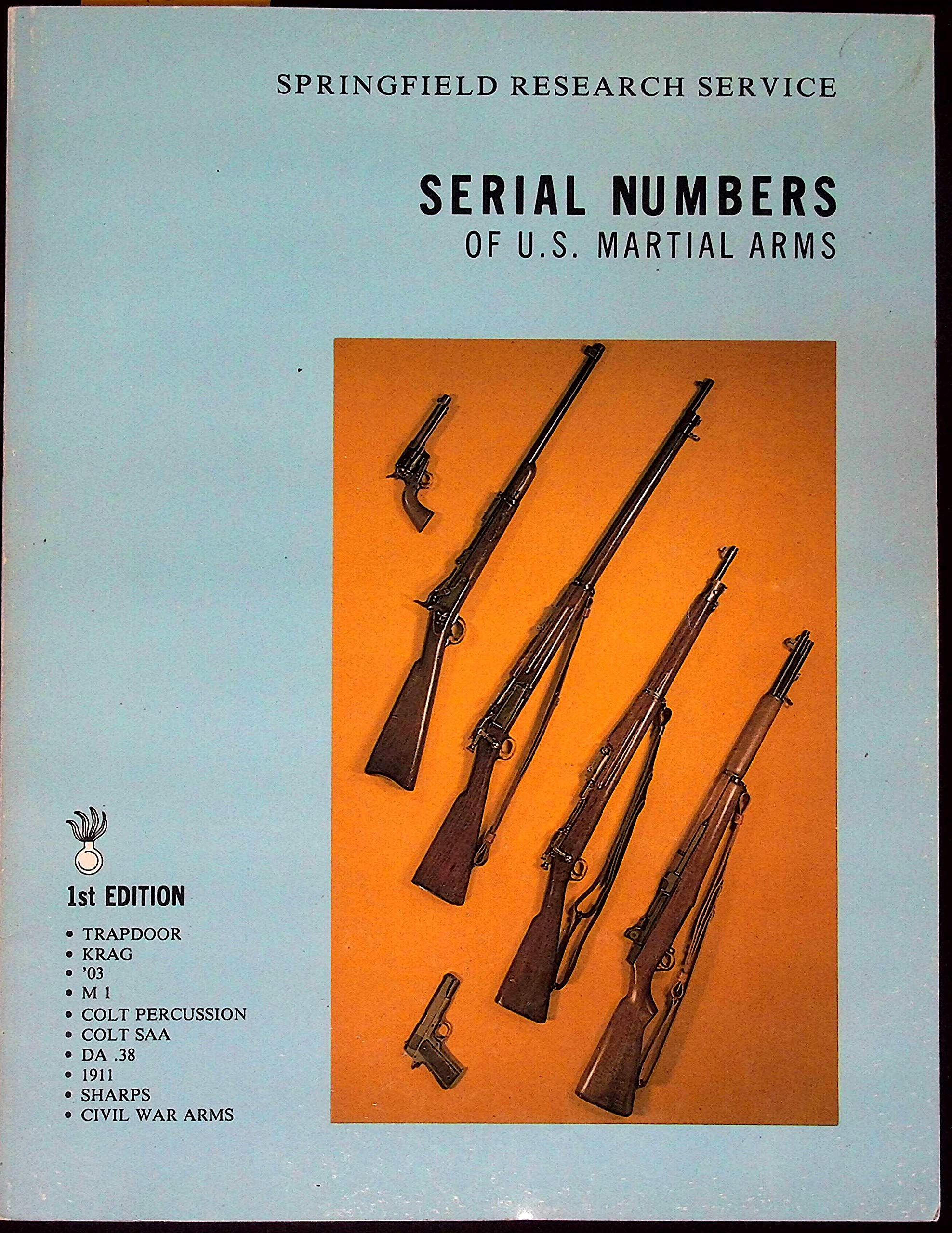 Serial numbers of U.S. martial arms,Used
