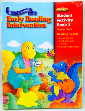 Early Reading Intervention Student Activity Book Part 3,Used