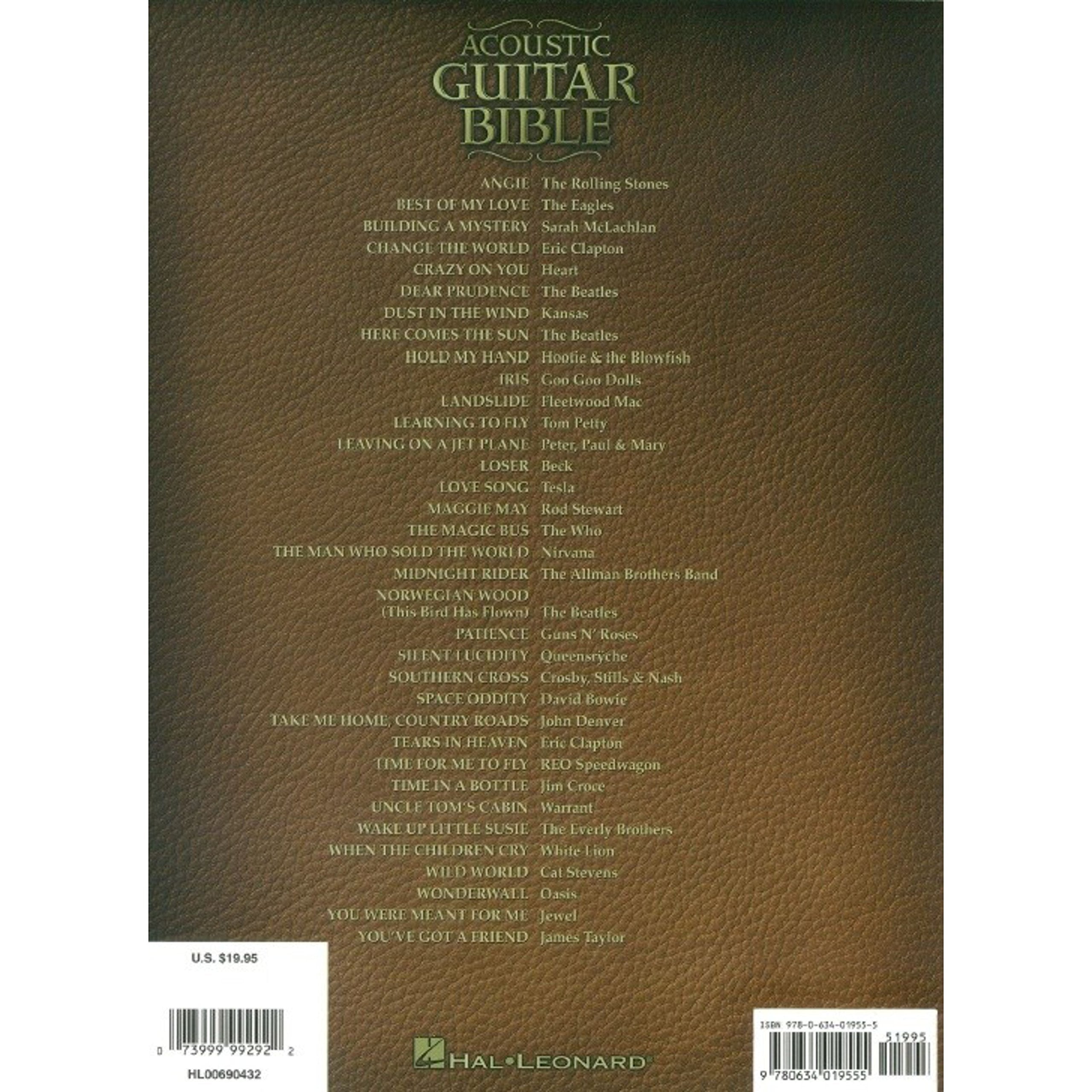Acoustic Guitar Bible: Guitar Recorded Versions