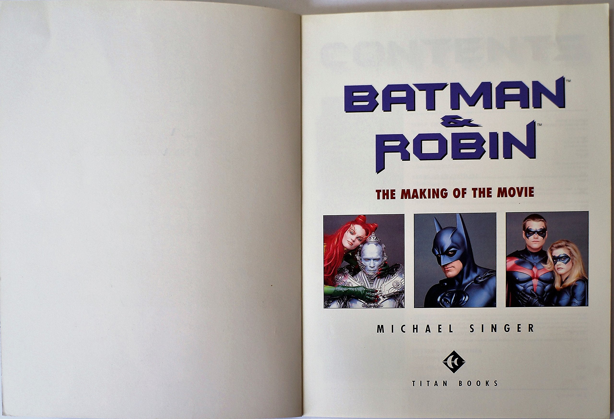 Batman & Robin: The Making of the Movie,Used