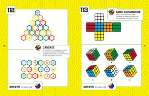 Rubik's Puzzles: 101 Puzzles to Test Your Brain Power,Used