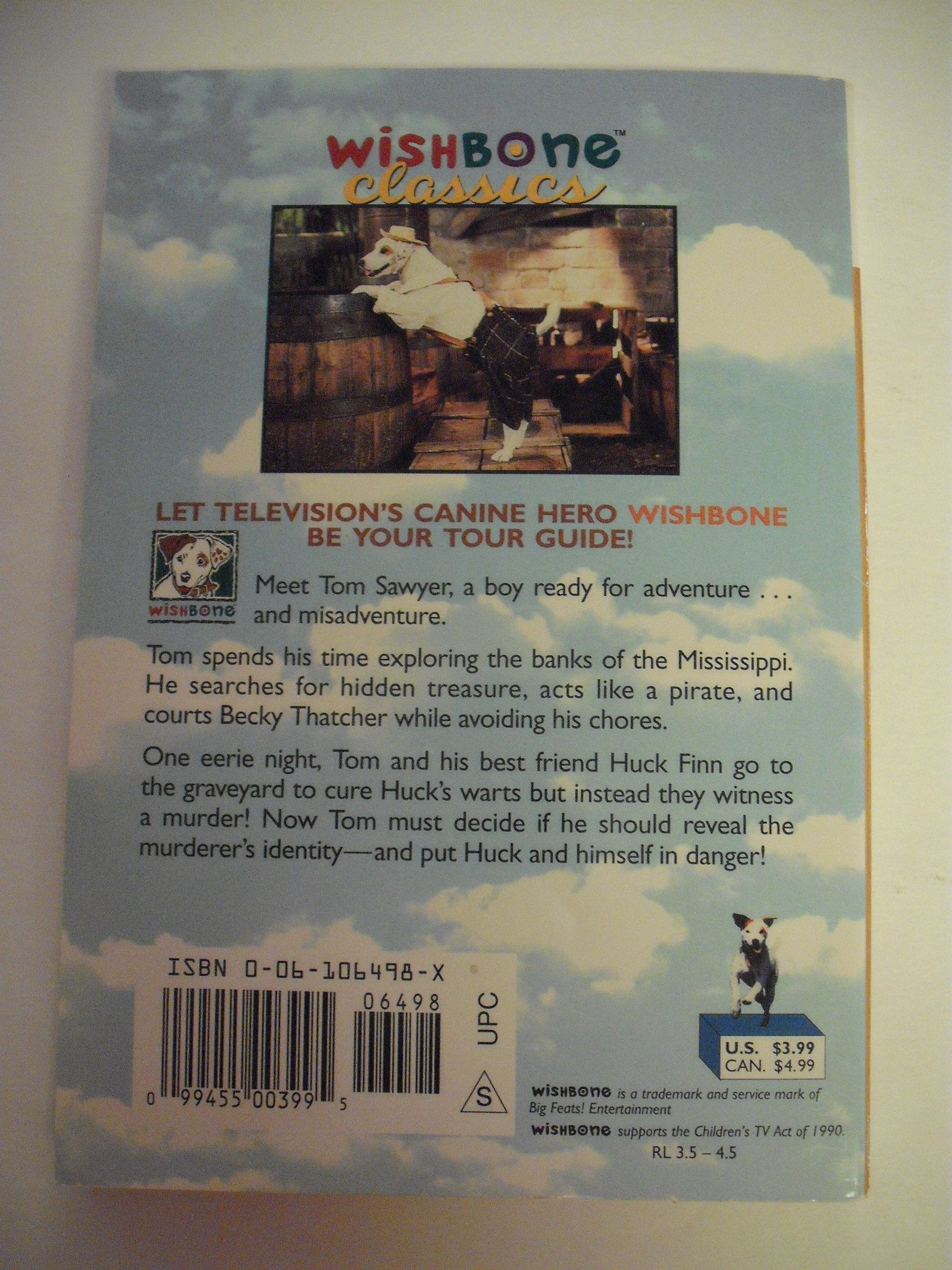 Wishbone Classic #11 Adv of Tom Sawyer (Wishbone, 11),Used