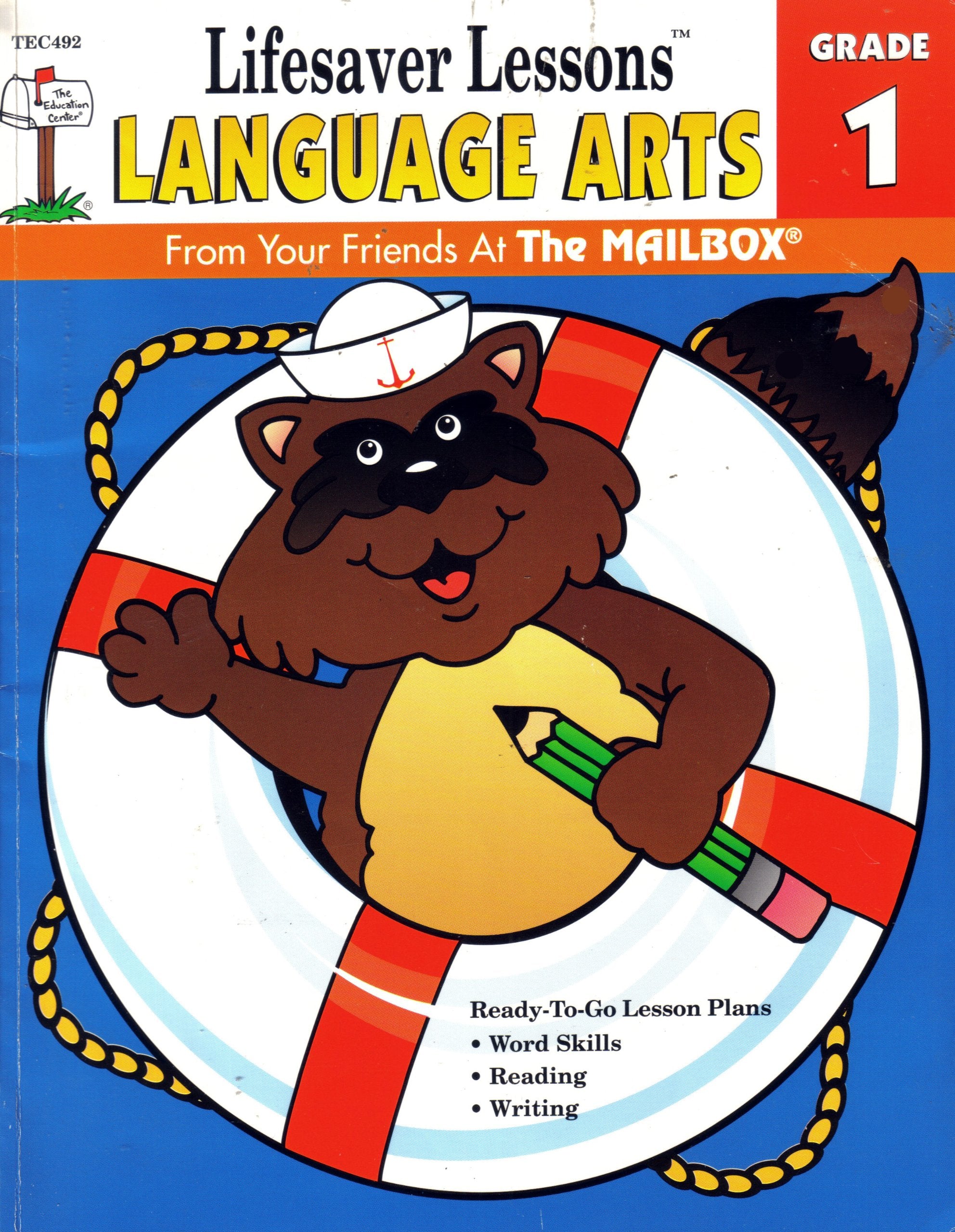 Language Arts Grade 1 (Lifesaver Lessons),Used
