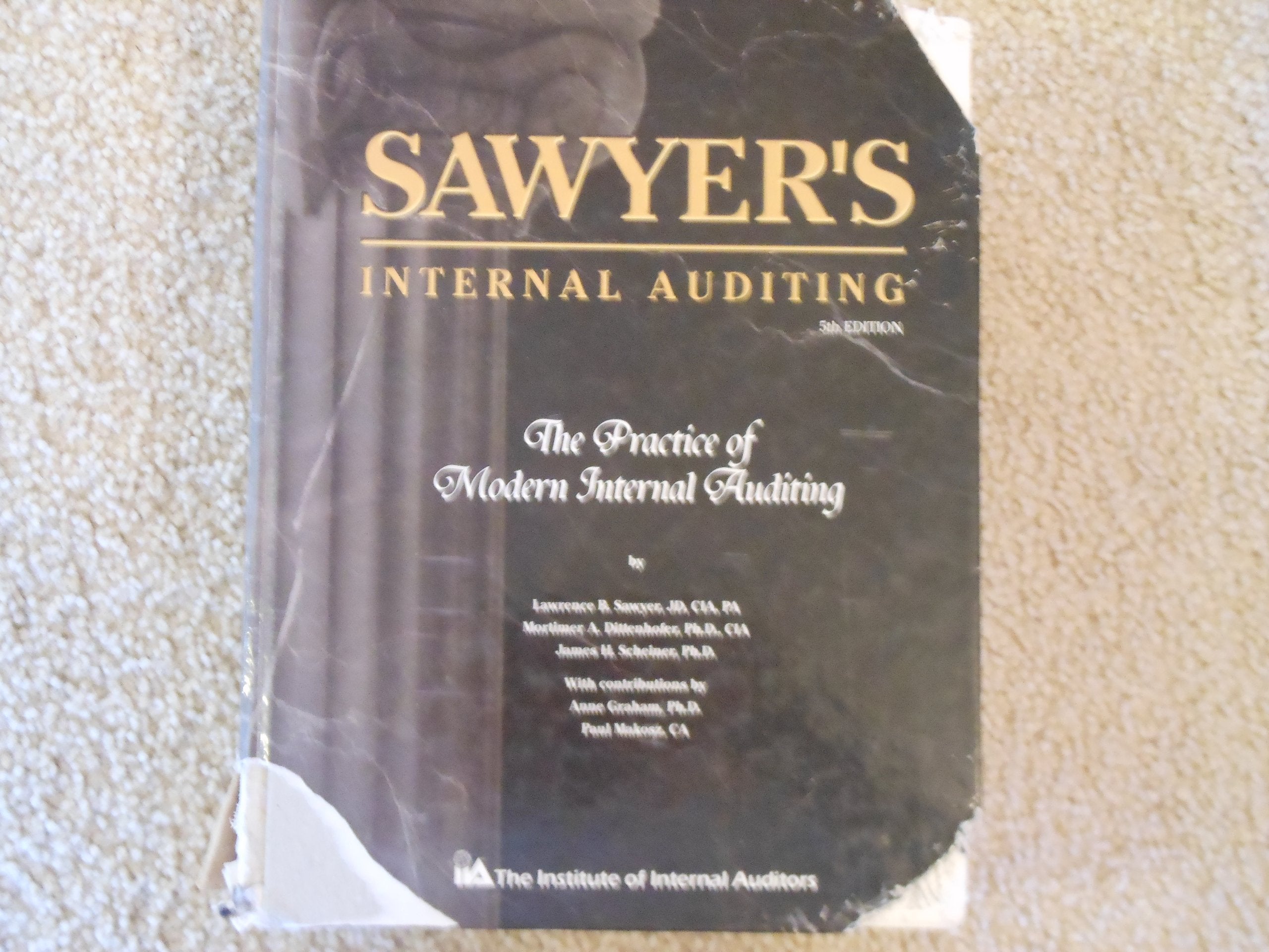 Sawyer's Internal Auditing: The Practice of Modern Internal Auditing,Used