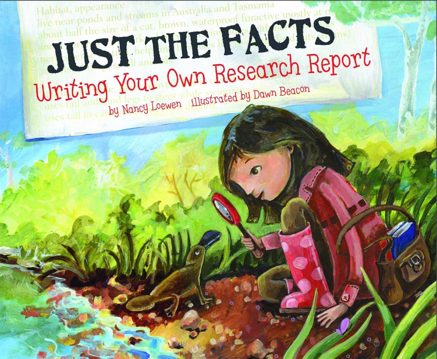 Just the Facts: Writing Your Own Research Report (Writer's Toolbox),New