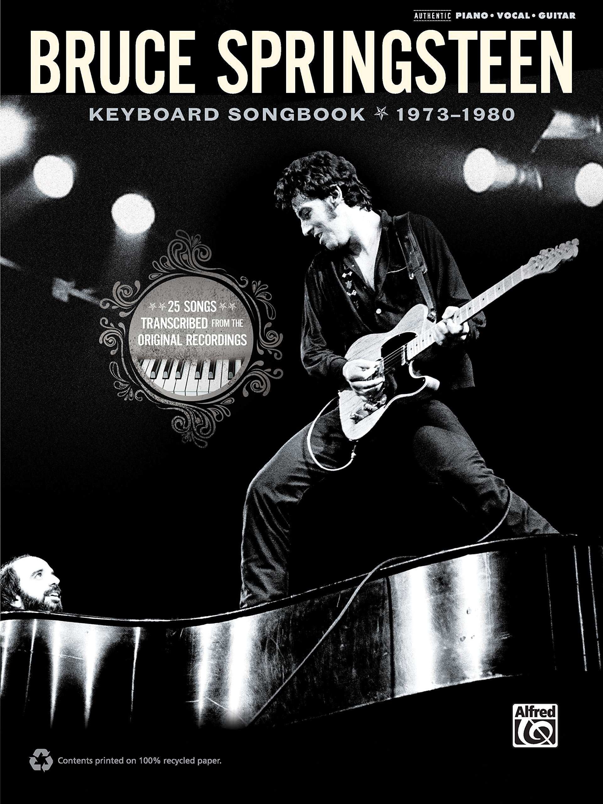 Bruce Springsteen  Keyboard Songbook 19731980: Piano/Vocal/Guitar,New