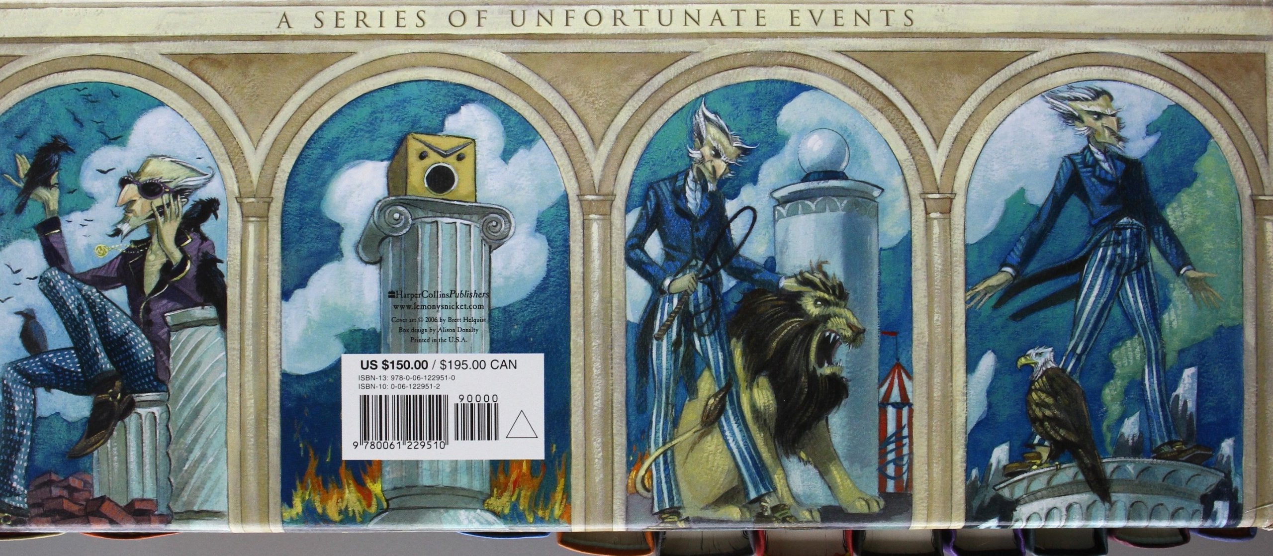 Series of Unfortunate Events Box Th,Used