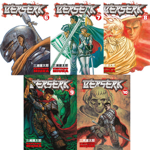 Berserk Volume 610 Collection 5 Books Set (Series 2) by Kentaro Miura