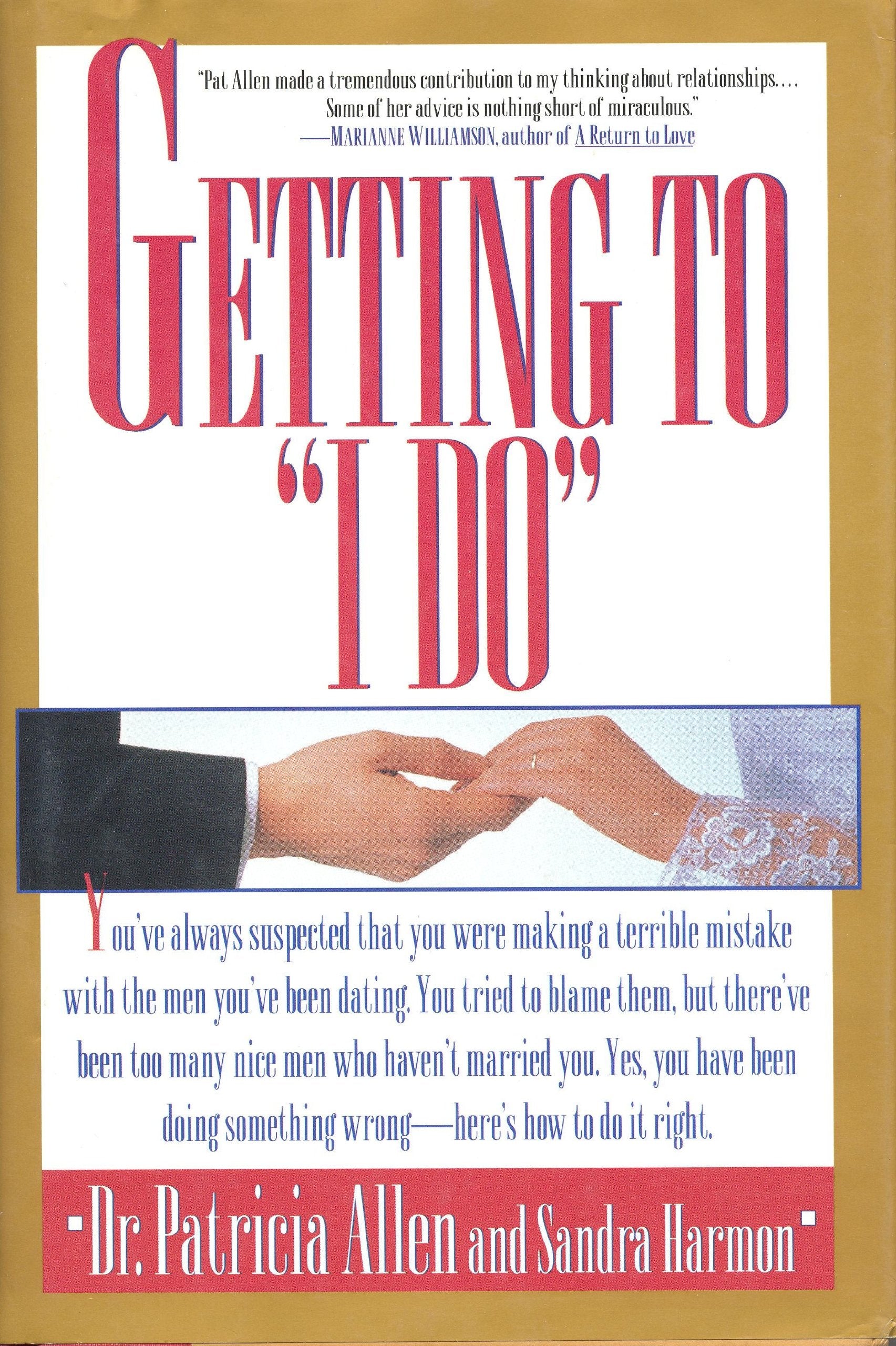 Getting To 'I Do',Used