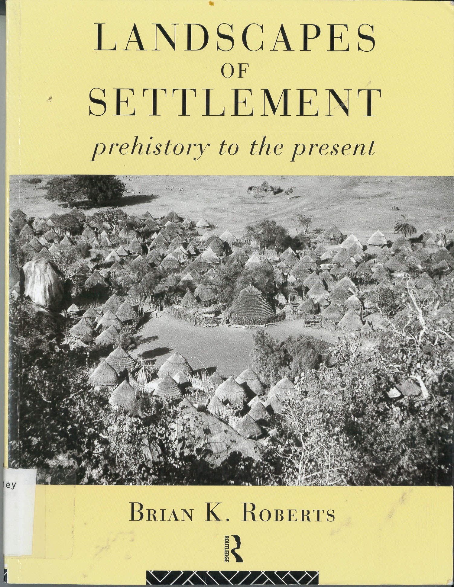 Landscapes of Settlement,Used