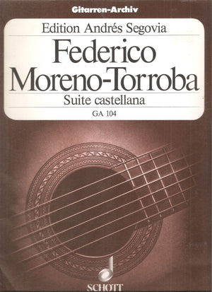 Suite Castellana: Guitar Solo (Edition Schott),Used