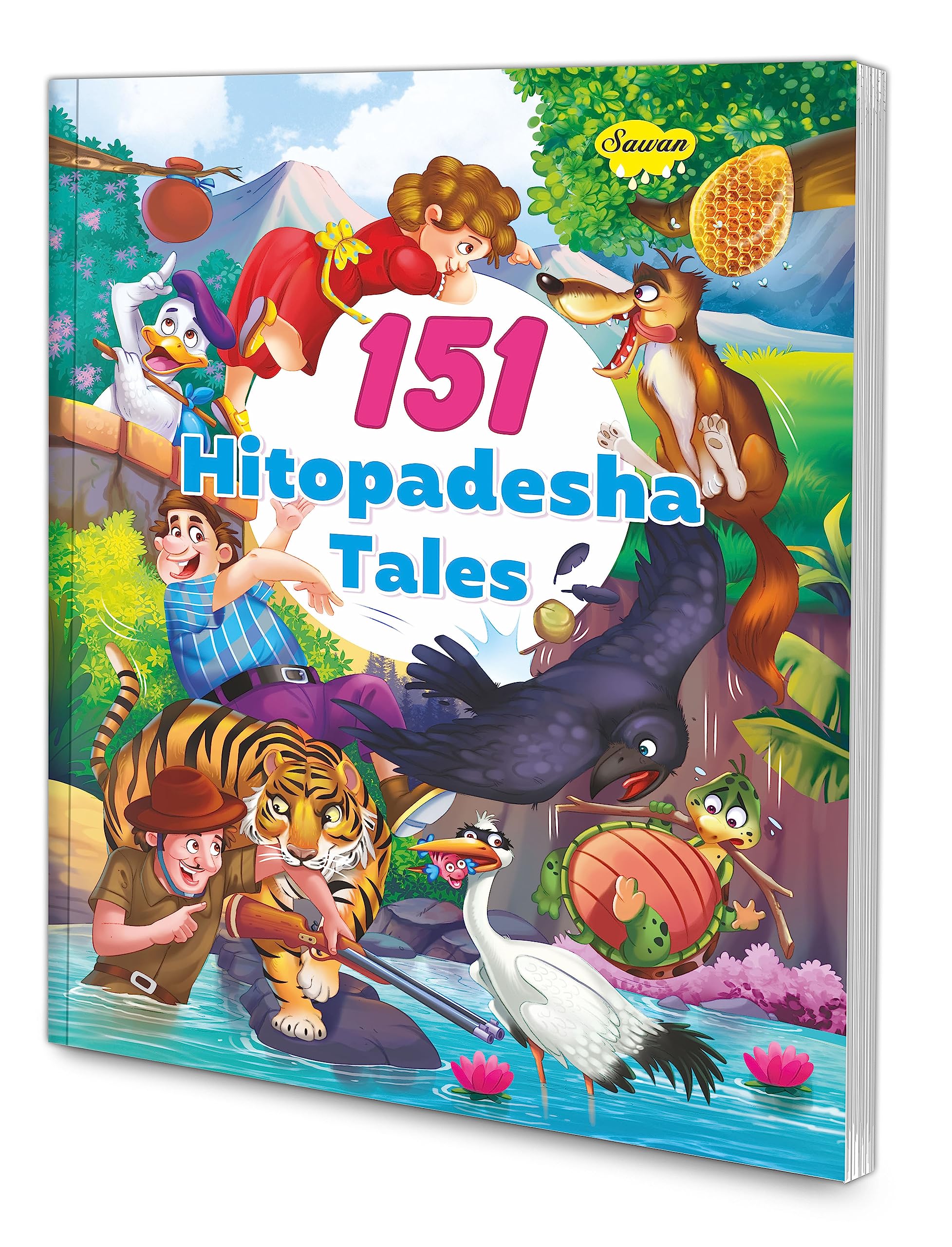 151 Hitopadesha Tales [Paperback] Sawan; Manoj Publications Editorial Board And Sahil Gupta