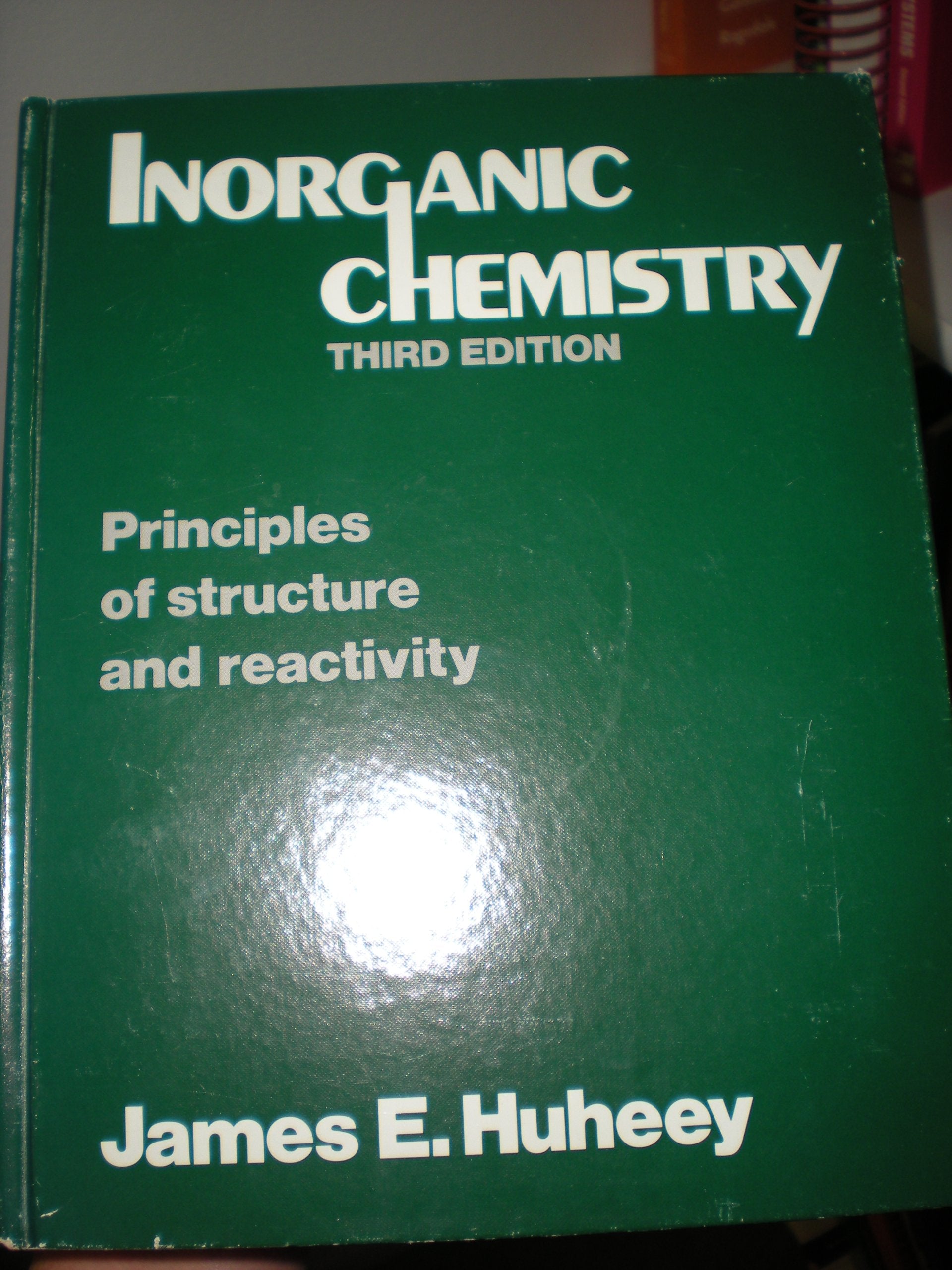 Inorganic Chemistry: Principles Of Structure And Reactivity,New