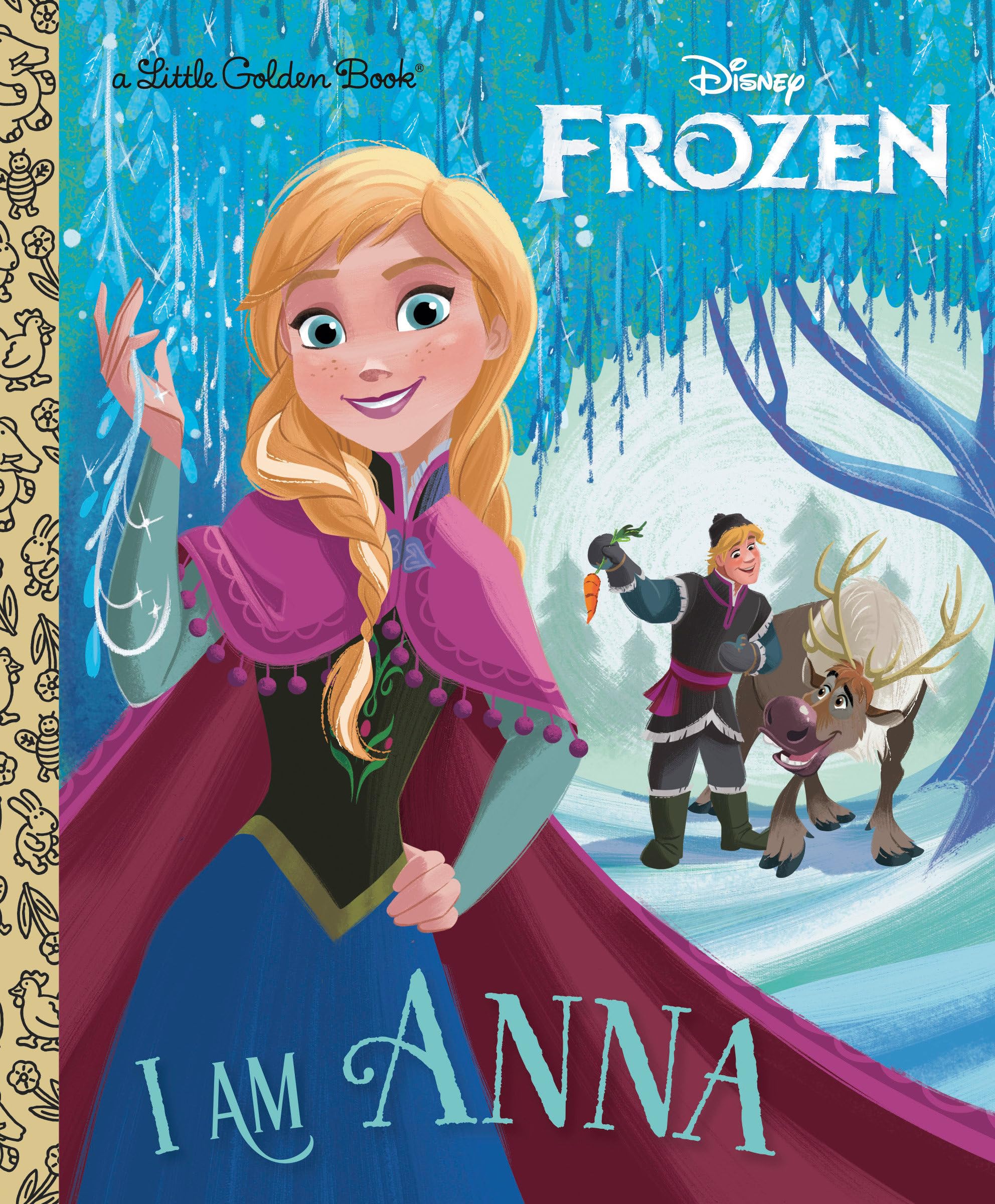 I Am Anna (Disney Frozen) (Little Golden Book),New