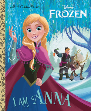 I Am Anna (Disney Frozen) (Little Golden Book),New