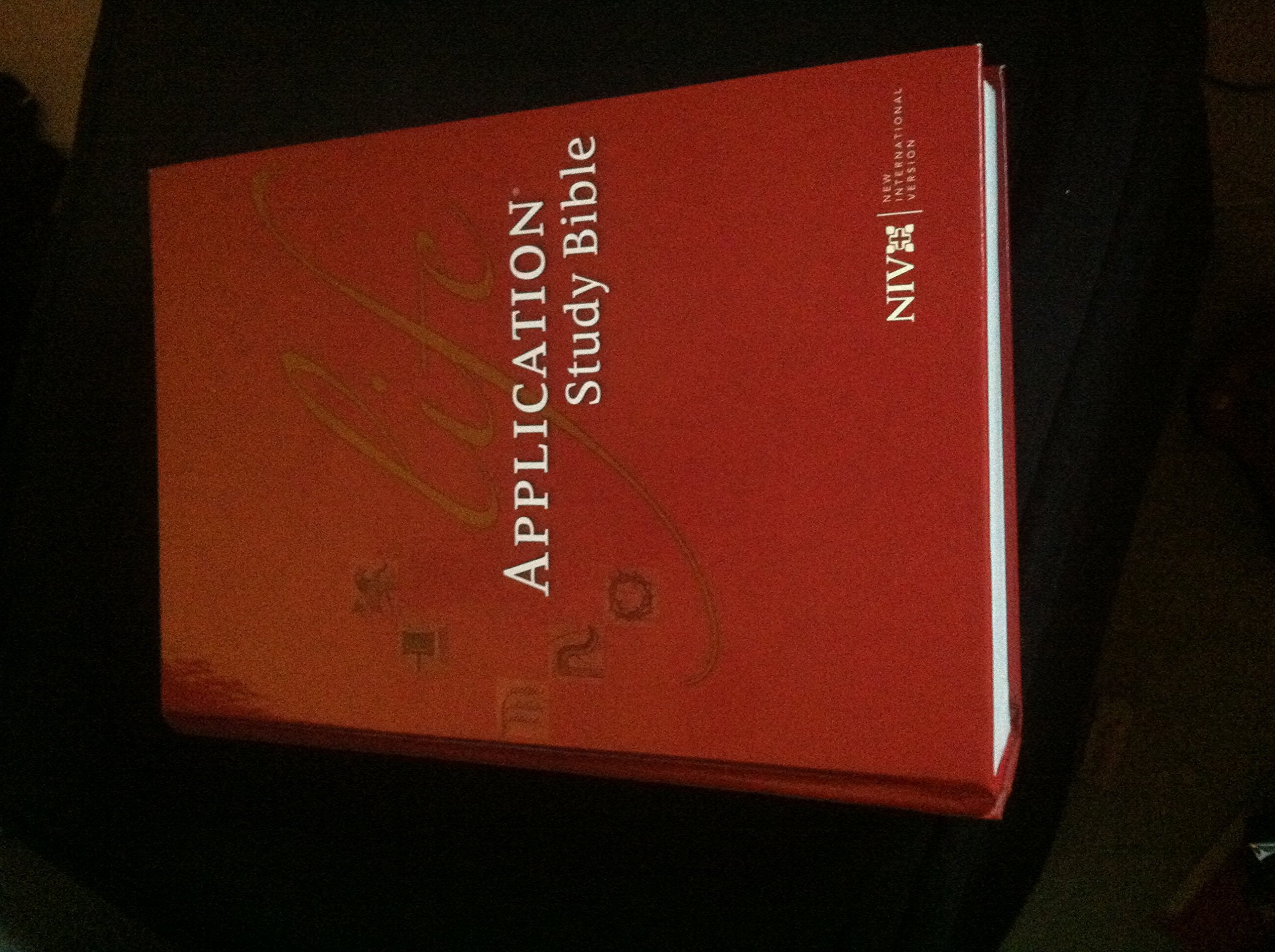 Niv, Life Application Study Bible, Second Edition, Leathersoft, Tan/Brown, Red Letter Edition
