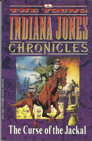 The Curse of the Jackal (Young Indiana Jones Chronicles, No. 1/Cartoon),Used