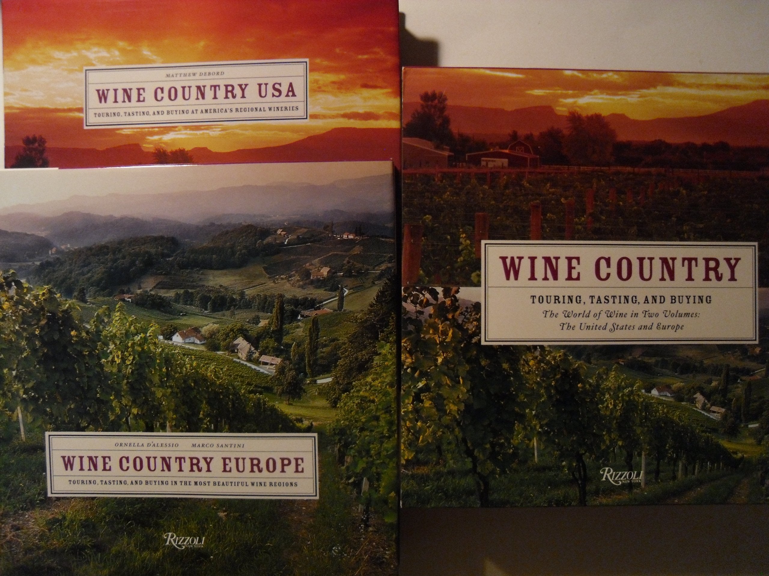 Wine Country Boxed Set: Touring, Tasting, and Buying in the Most Beautiful Wine Regions,Used