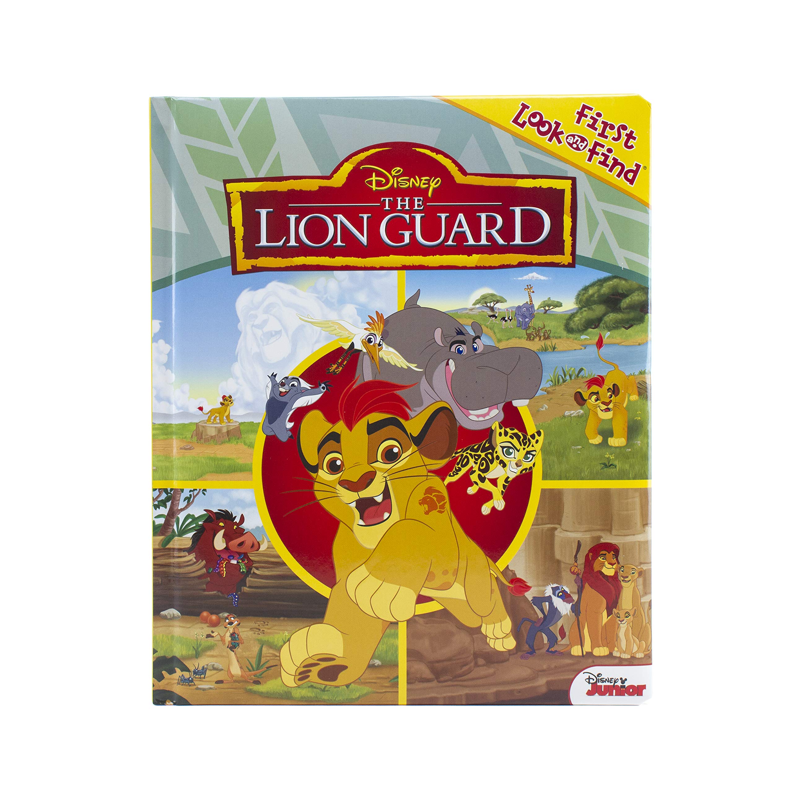 Disney  Lion Guard My First Look And Find  PI Kids,Used