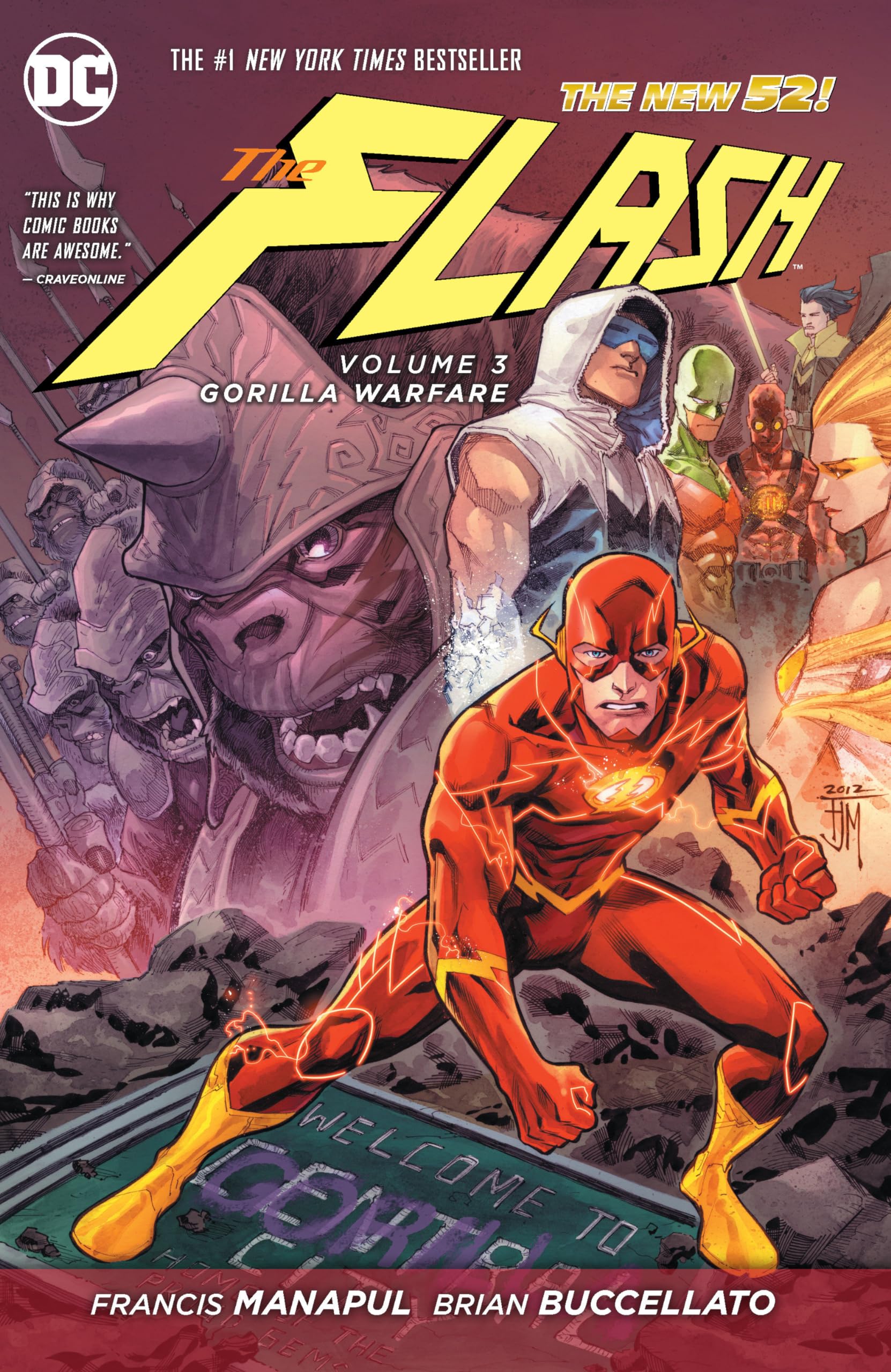 The Flash 3: Gorilla Warfare: the New 52