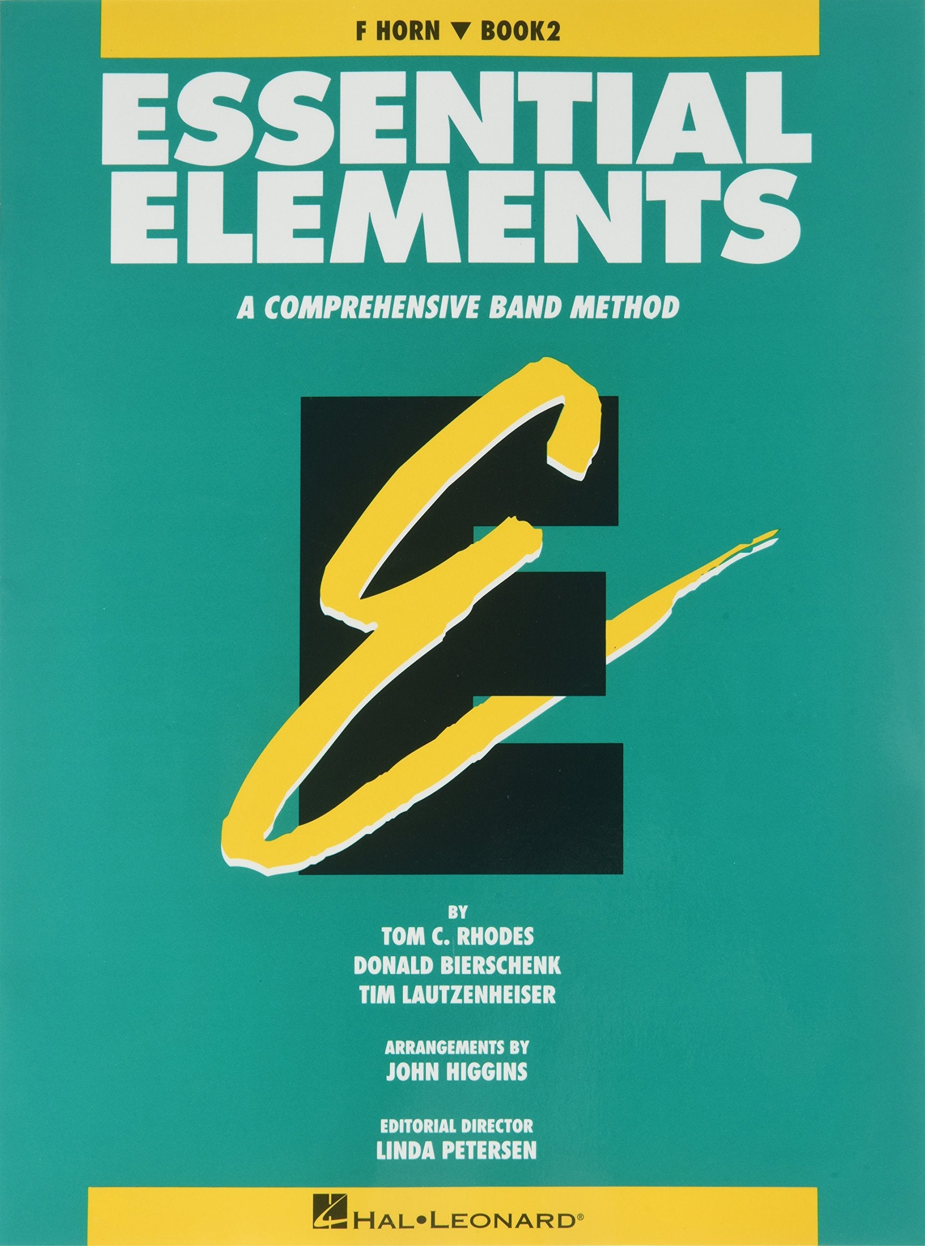 ESSENTIAL ELEMENTS BOOK 2  ORIGINAL SERIES (AQUA) F HORN BOOK,Used