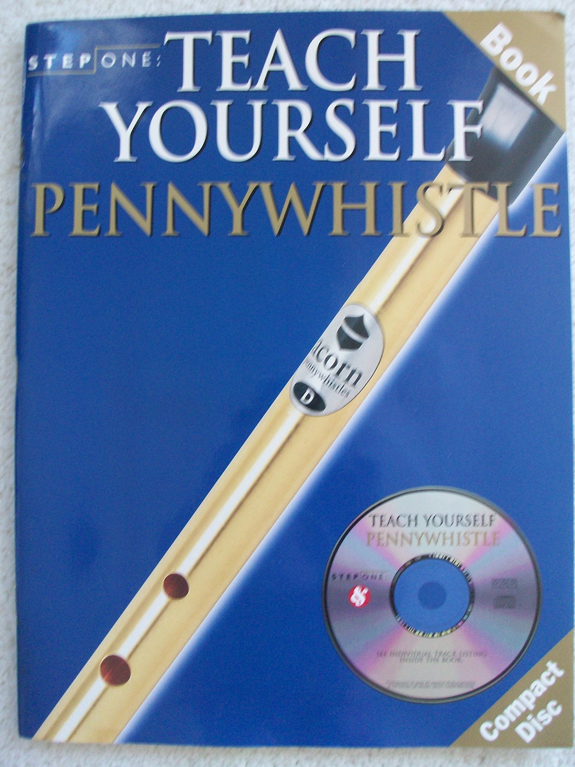 Step One: Teach Yourself Pennywhistle: Book/CD/Vhs Video,Used