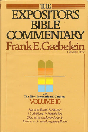 The Expositor's Bible Commentary (Volume 10)  Romans through Galatians,Used