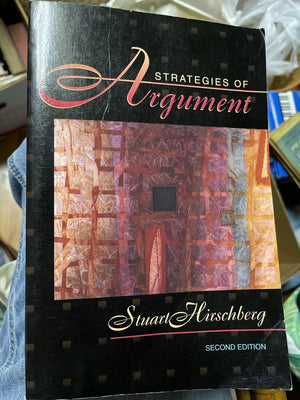 Strategies of Argument,Used