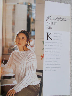 Knitting Simple Sweaters from Luxurious Yarns,Used