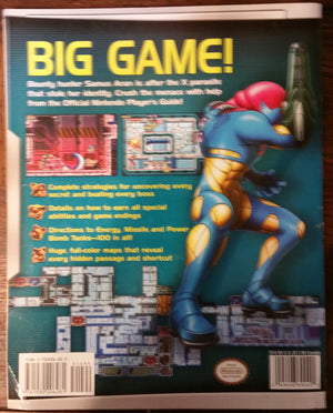 Metroid Fusion Official Player's Guide,Used