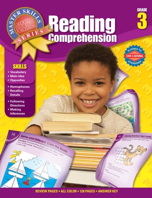 Reading Comprehension, Grade 3 (Master Skills),Used