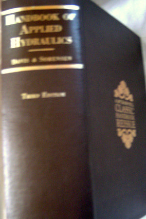 Handbook Of Applied Hydraulics,Used