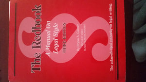 The Redbook: A Manual On Legal Style (Coursebook)