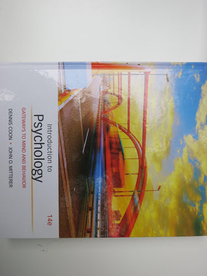 Introduction To Psychology: Gateways To Mind And Behavior